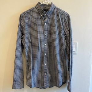 Gap Slim Fit Casual Button Down Mens Shirt Size Medium